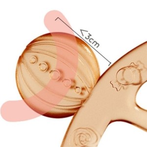دندان گیر مچ بند تمام سیلیکونی نوزاد طرح هی ور شی