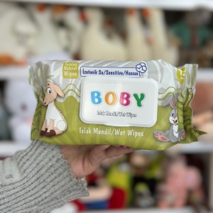 دستمال مرطوب بوبی Boby گوسفند و خرگوش