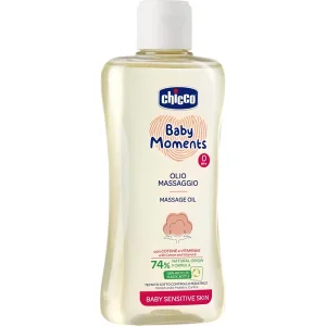 روغن بدن بچه چیکو Chicco سری BABY MOMENTS مدل 74٪ فرمولاسیون طبیعی حجم۲۰۰میل
