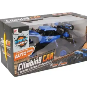 ماشین کنترل دار شارژی دودزا و چراغ دار مدل آفرود 6 چرخ climbing car