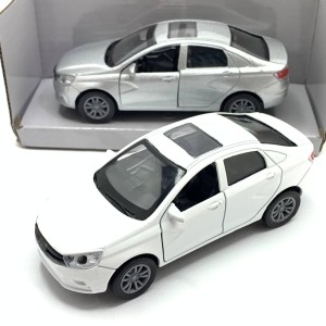 ماشین ماکتی فلزی لادا وستا آئورا Lada Vesta Aura