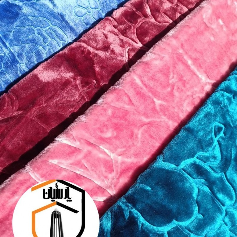 پتو  برند نیکو بافت طرح فیروزه الوان یکنفره