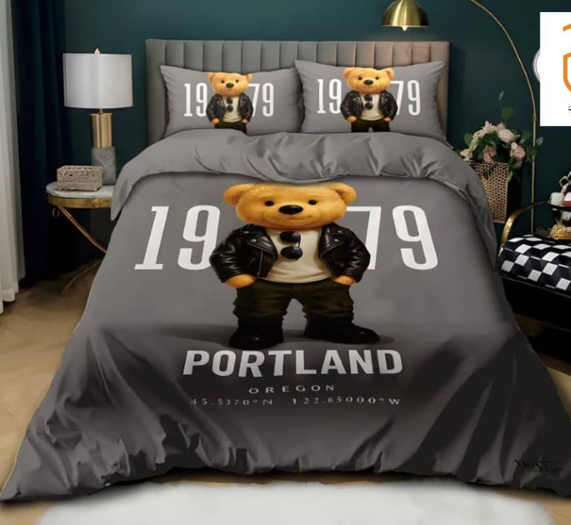 روتختی  یک نفره طرح خرس