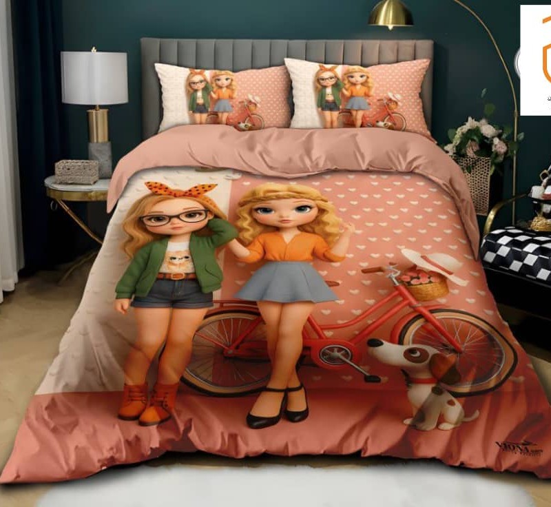 روتختی یک نفره طرح دخترانه