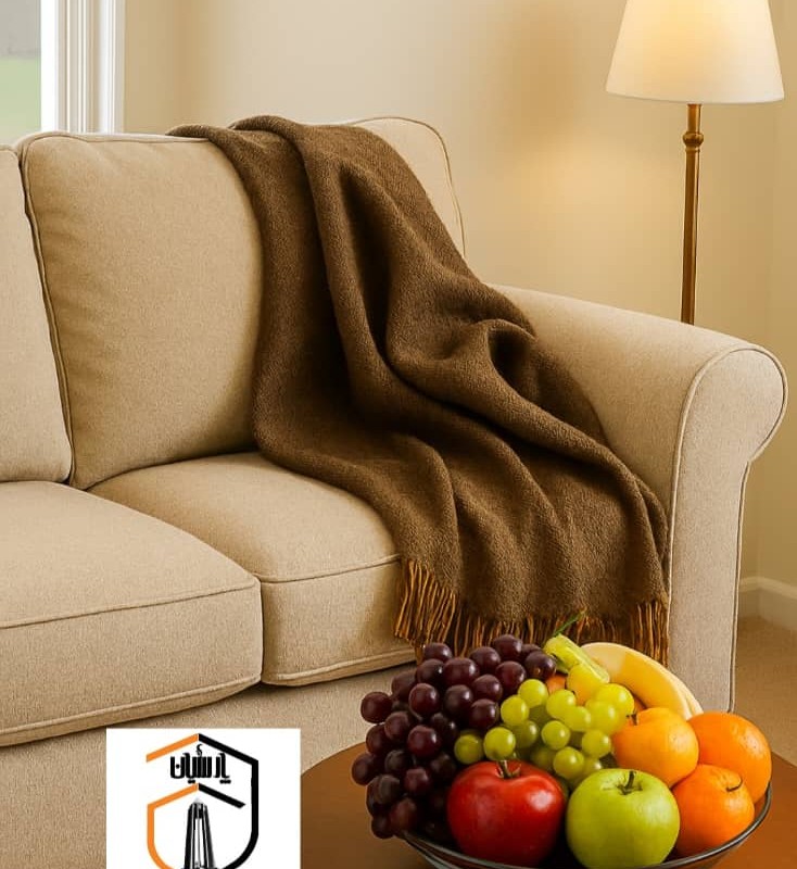 پتو مسافرتی  شال مبل رزا جناقی