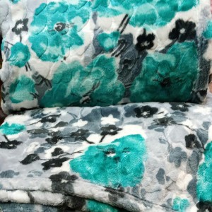 پتو مسافرتی گل عروس دو نفره