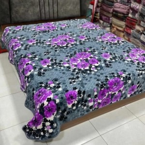 پتو دونفره ایزابلا شادیلون زمینه طوسی