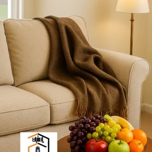 پتو مسافرتی  شال مبل رزا جناقی