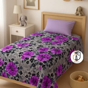 پتو مسافرتی دونفره ایزابلا شادیلون زمینه طوسی