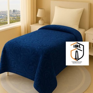 پتو  برند نیکو بافت طرح فیروزه الوان یکنفره