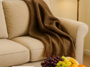چطور با یک شال مبل ساده فضای خانه را لوکس کنیم؟