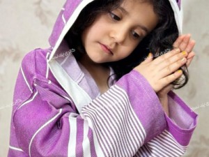 حوله تن پوش نخی ژاکارد