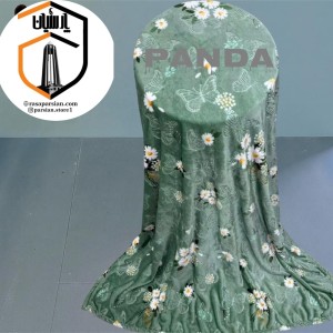 پتو مسافرتی لیزری گلدار یکنفره