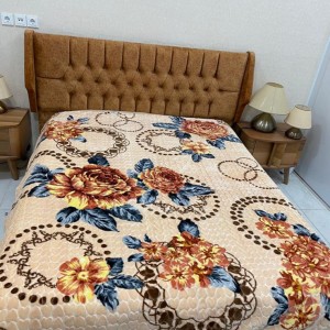 پتوی دونفره  هدیه گلدار