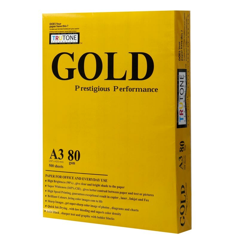 کاغذ A3 گلد گلستان 80 گرم بسته 500 عددی