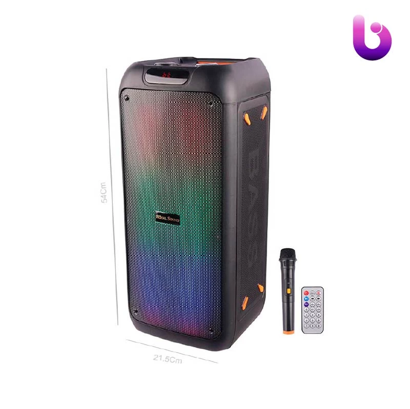 اسپیکر چمدانی بلوتوثی RS-D31 + میکروفون و ریموت کنترل