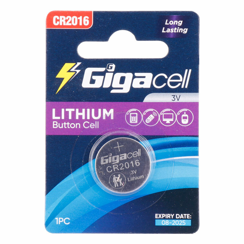 باتری سکه ای Gigacell CR2016