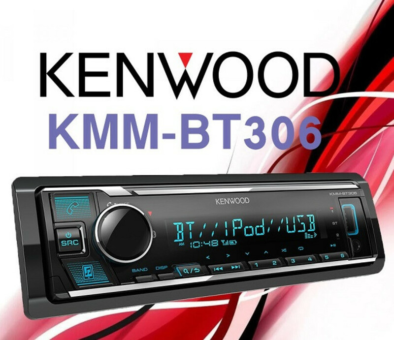 Kenwood KMM-BT306 رادیوفلش بلوتوثی کنوود