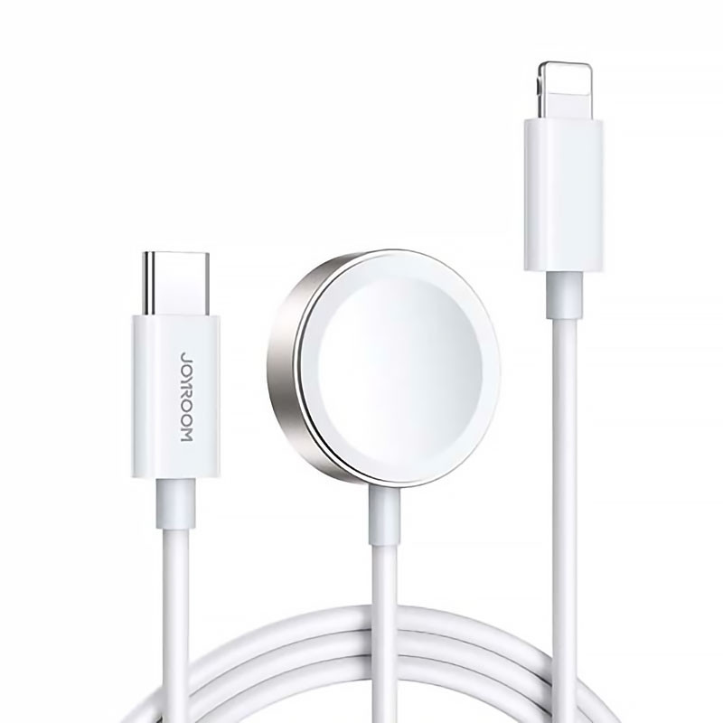 کابل دو سر آیفونی و مغناطیسی شارژ Joyroom S-IW005 1.5m