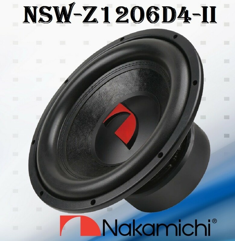 Nakamichi NSW-Z1206D4-II ساب ووفر ناکامیچی