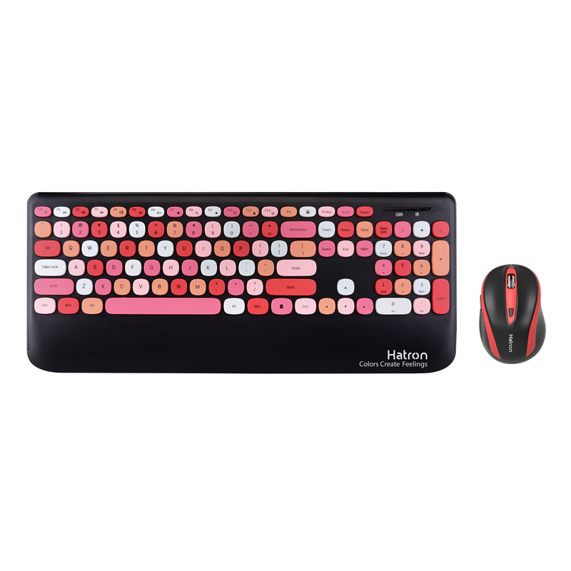 کیبورد و موس بی سیم هترون HKCW350