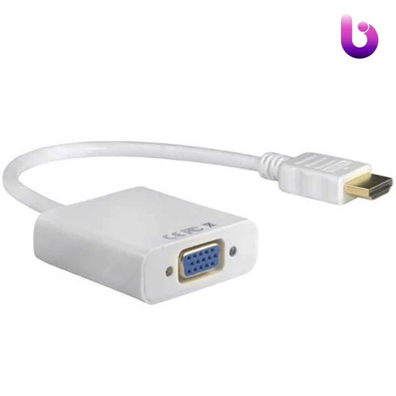 مبدل HDMI To VGA + کابل صدا