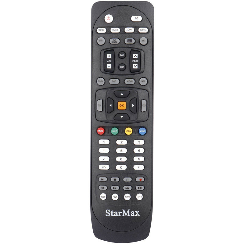 کنترل گیرنده استارمکس Starmax A100