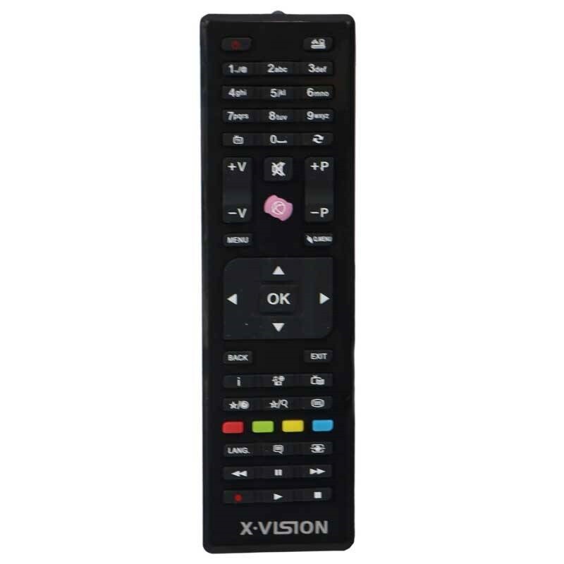 کنترل تلویزیون ایکس ویژن X.Vision دکمه بنفش