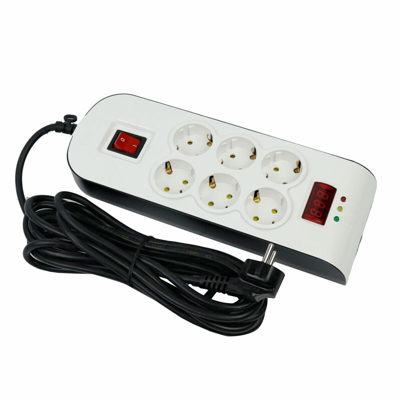 محافظ برق صوتی تصویری 6 خانه پارت الکتریک با کابل 5 متری Part Electric PE8796