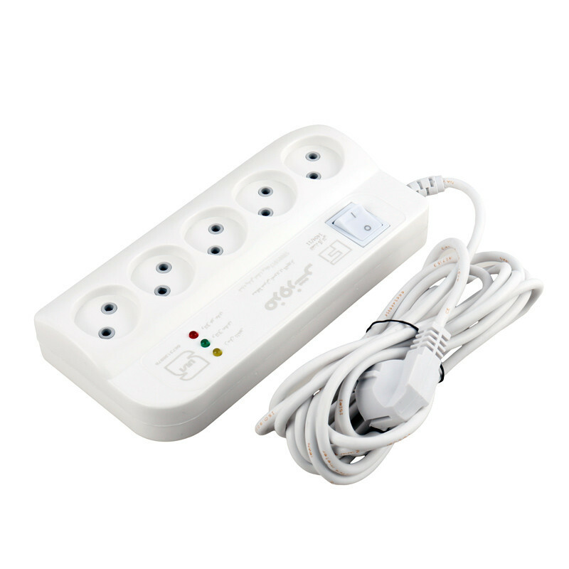 محافظ برق صوتی تصویری 5 خانه فروزش FR250 با کابل 4.8 متری