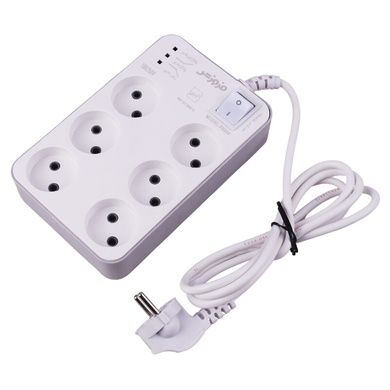 محافظ برق 6 خانه فروزش FR600 با کابل 1.8 متری