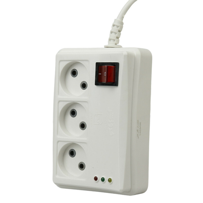 محافظ برق یخچال و فریزر 3 خانه فروزش با کابل 2٫8 متری Foroozesh FR231