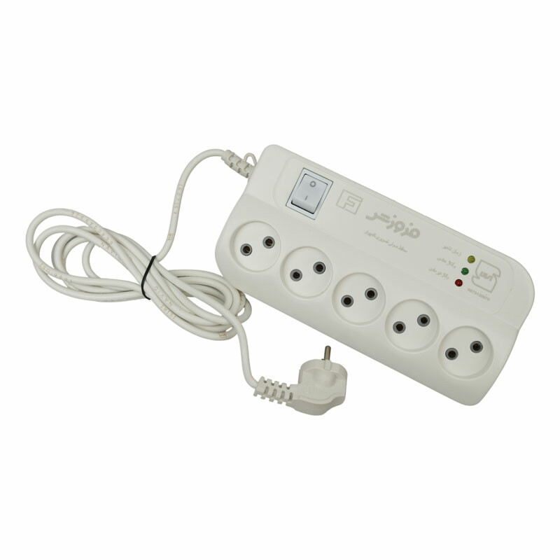 محافظ برق صوتی تصویری 5 خانه فروزش با کابل 2٫8 متری Foroozesh FR250