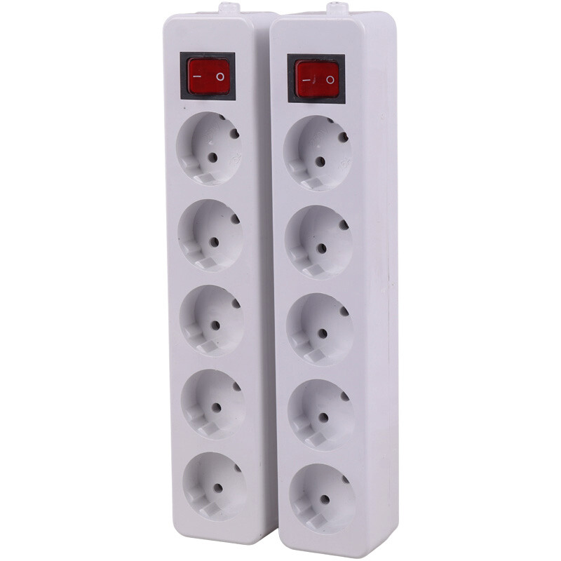 چند راهی 5 خانه بدون سیم الکترو فاز بسته 2 عددی