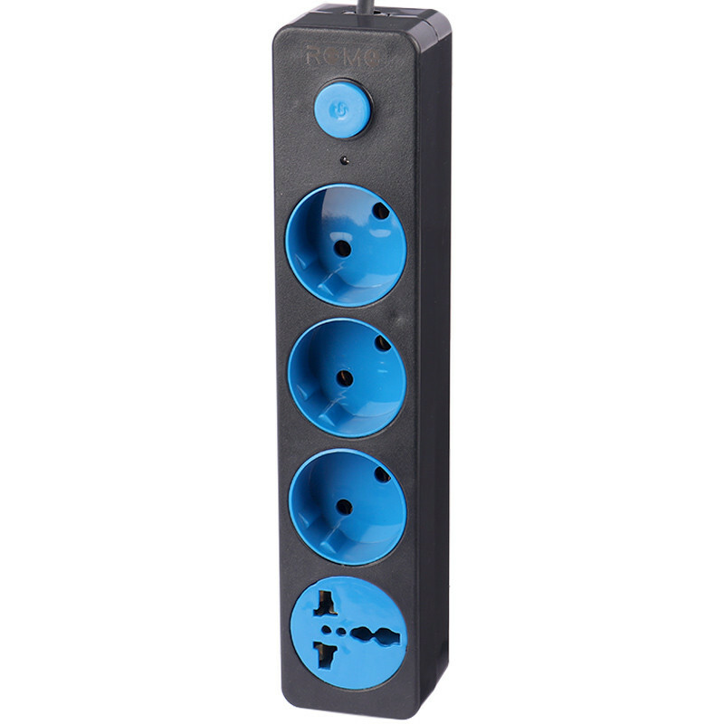 چند راهی 4 خانه برق رومو Multi با کابل 1.5 متری