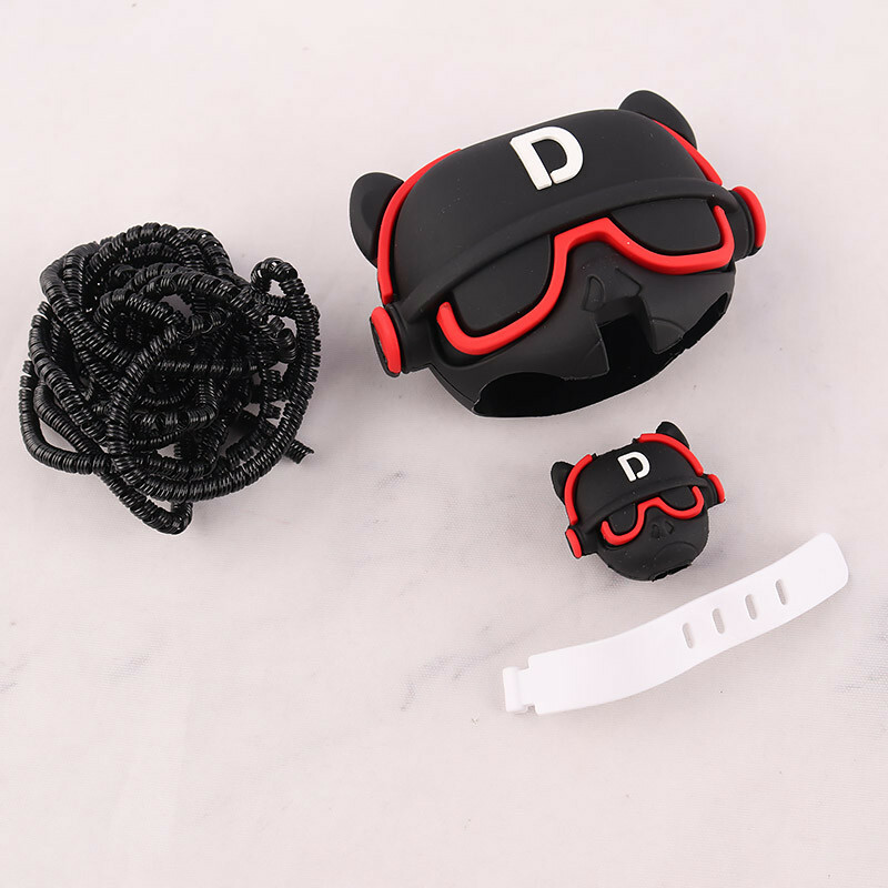 ست محافظ کابل و کلگی شارژر سامسونگ طرح سگ کد 1