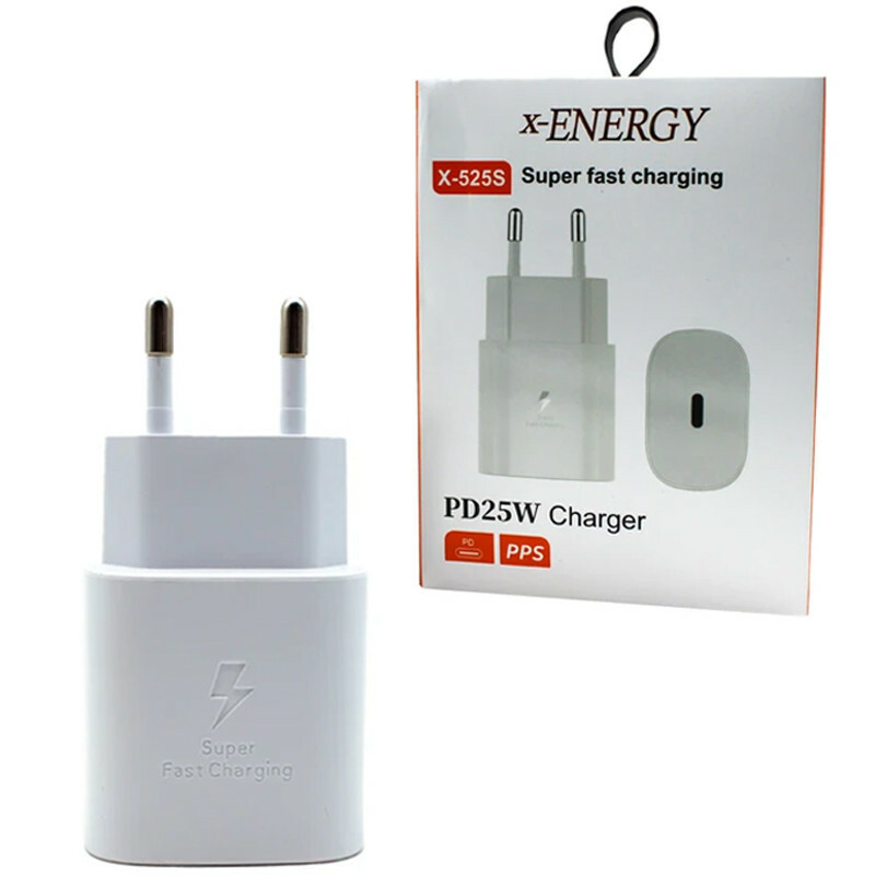 شارژر دیواری 25 وات ایکس انرژی X-525S QC3.0 PD 3A