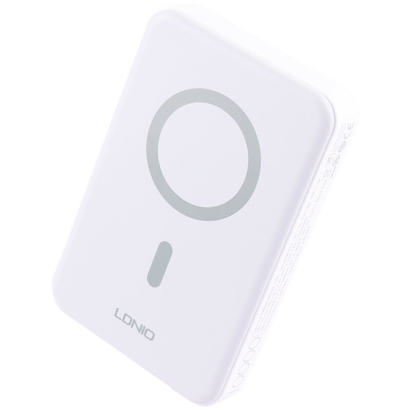 پاور بانک بی سیم فست شارژ الدینیو PQ16 QC3.0 PD3.0 22.5W ظرفیت 10000 میلی آمپر ساعت