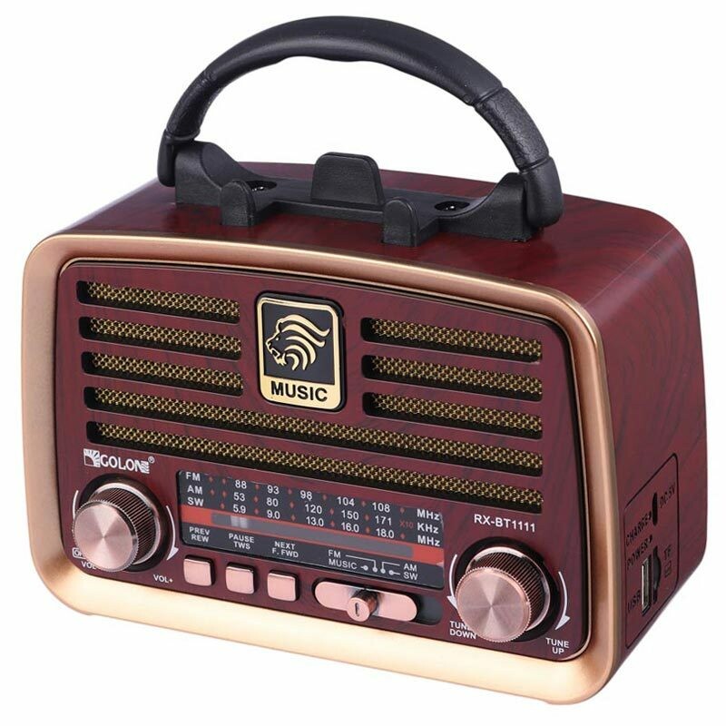 رادیو اسپیکر بلوتوثی گولون RX-BT1111