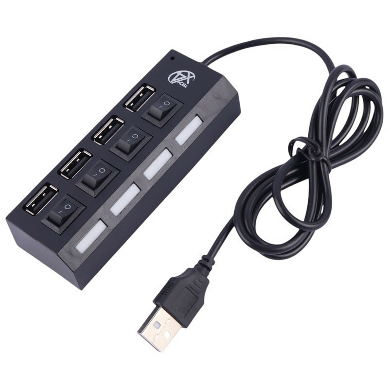 هاب 4 پورت USB 2.0 ایکس فورتک X405