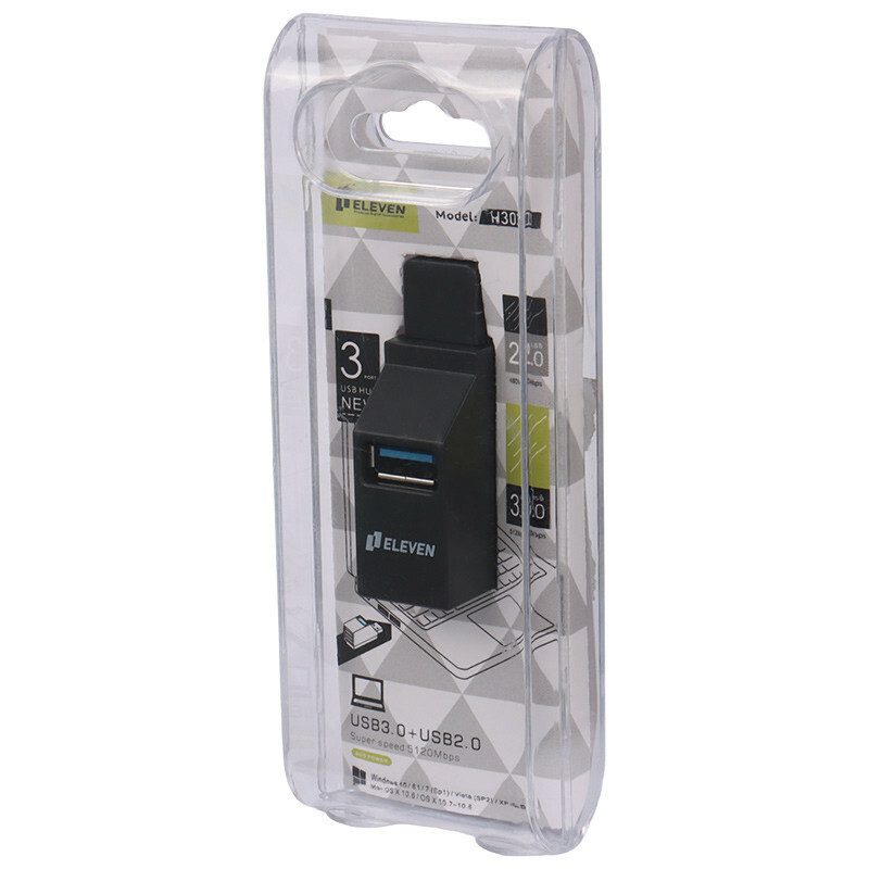 هاب 3 پورت USB3.0 ایلون H303