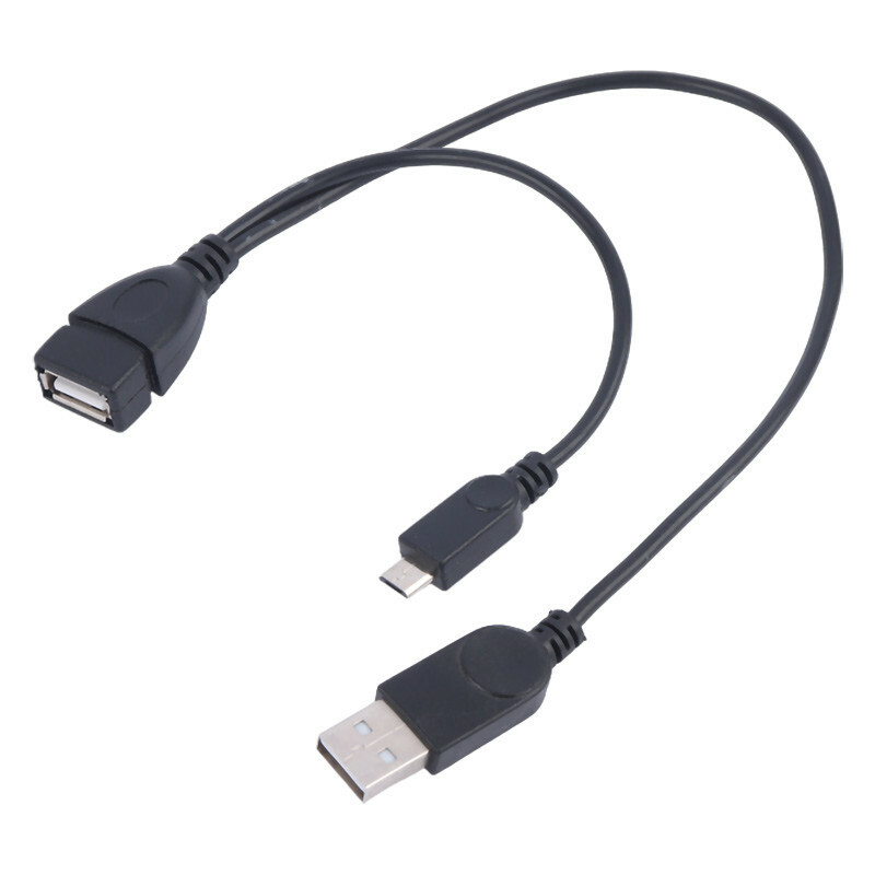 کابل افزایش طول USB/MicroUSB To USB 30cm