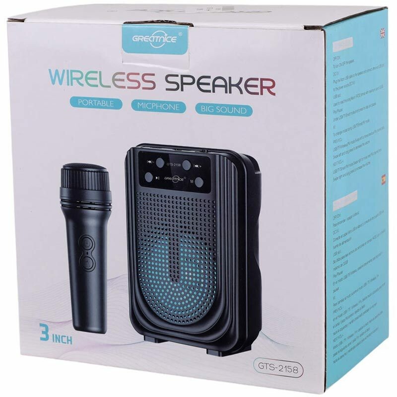 اسپیکر بلوتوثی گریت نایس GTS-2158 + میکروفون