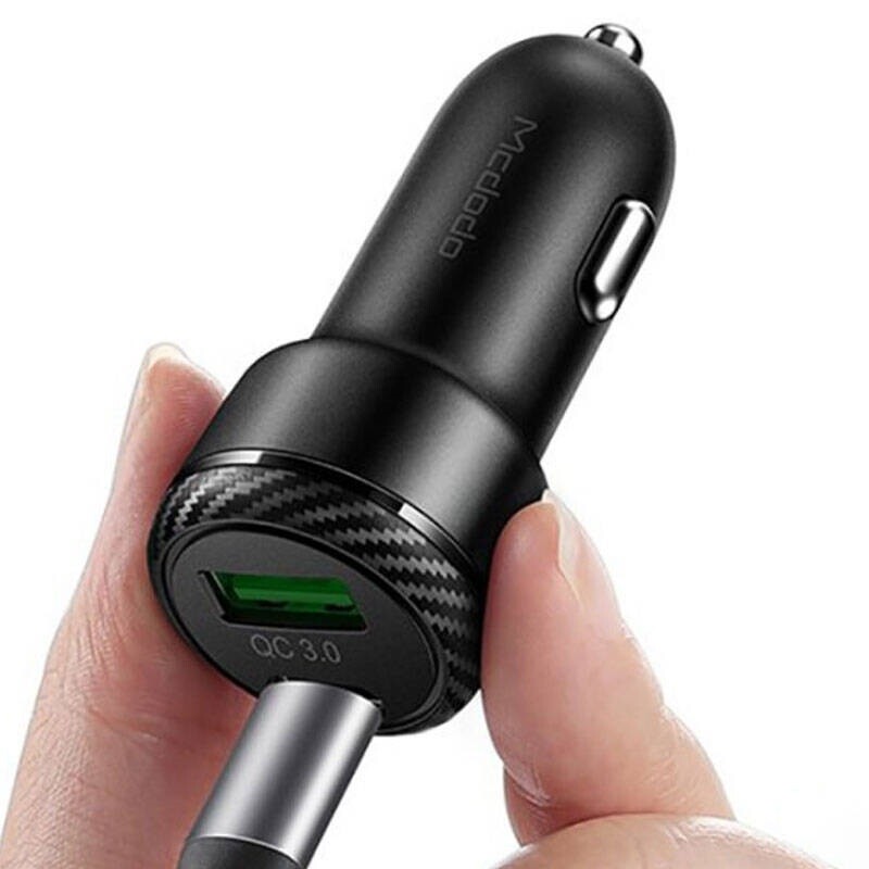 شارژر فندکی فست شارژ Mcdodo CC-5970 QC3.0 2.4A PD 38W