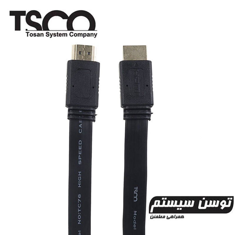 کابل HDMI 4K تسکو TC-70 طول 1.5 متر