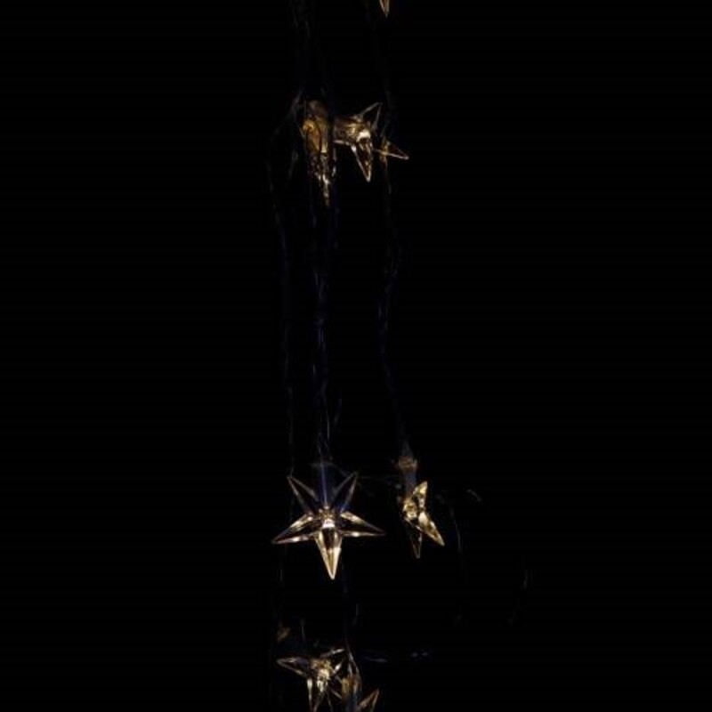 ریسه 10 لامپ طرح ستاره شیشه ای آفتابی طول 2 متر