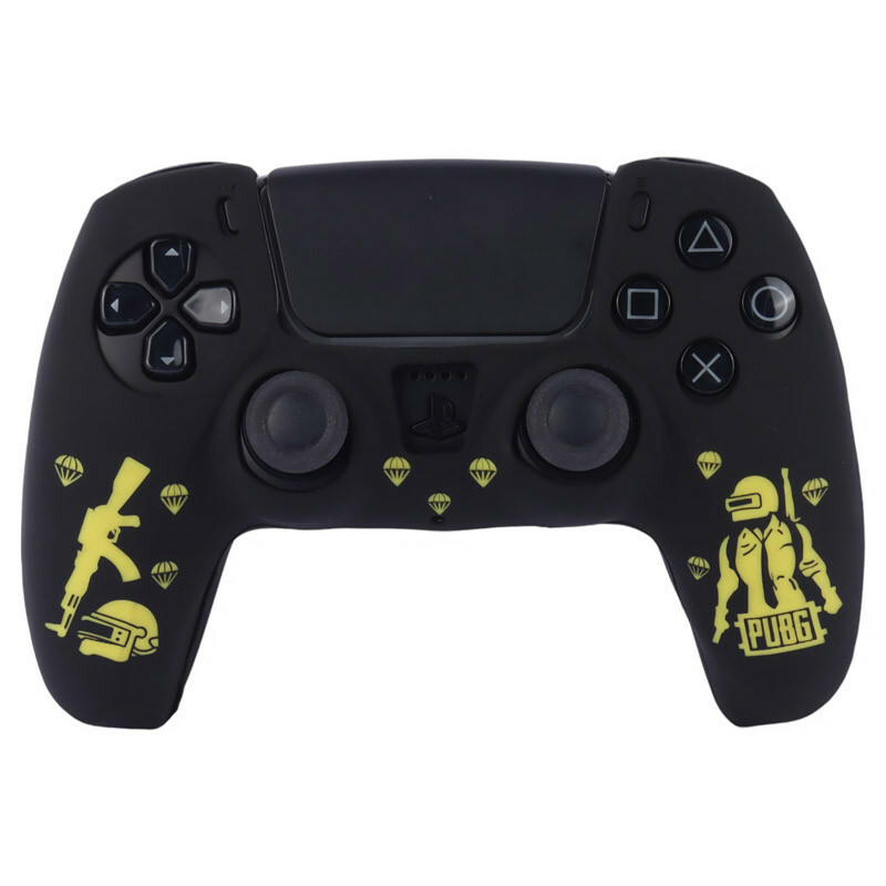 روکش دسته بازی PS5 طرح PUBG زمینه مشکی