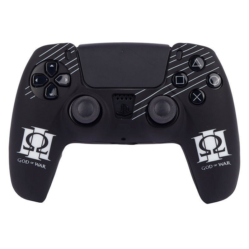 روکش دسته بازی PS5 طرح God Of War Logo زمینه مشکی کد 2