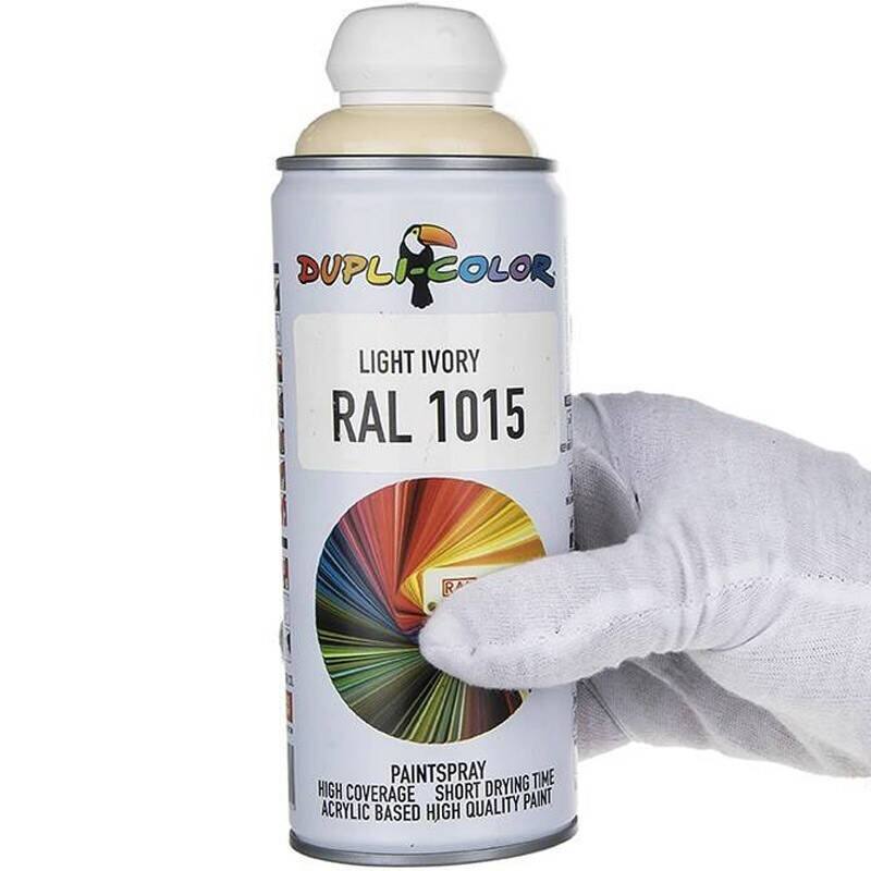 اسپری رنگ استخوانی Dupli-Color RAL 1015 400ml