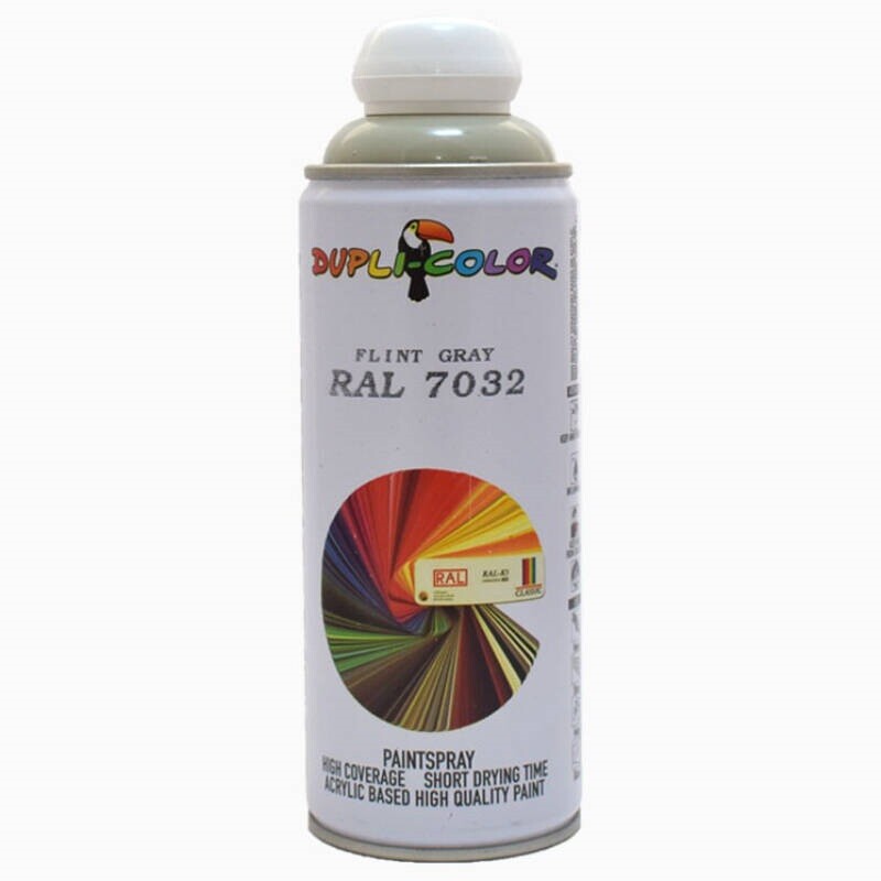 اسپری رنگ خاکستری Dupli-Color RAL 7032 400ml